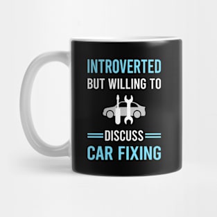 Introverted Car Fixing Repair Mug